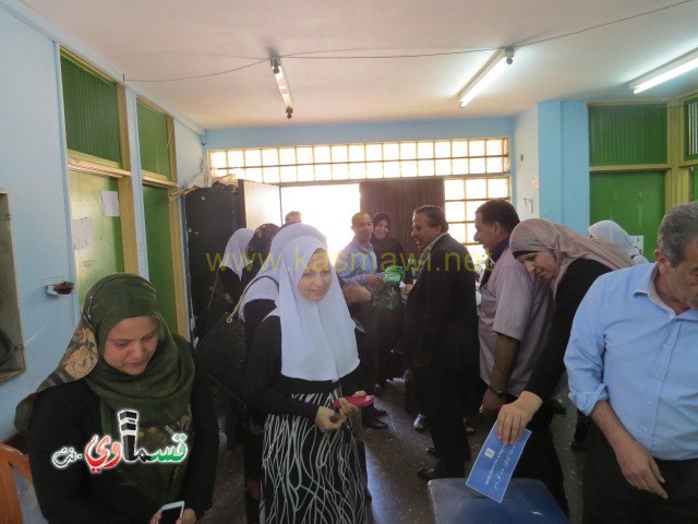كفرقاسم : الموظفون في بلدية كفرقاسم ينتخبون لجنتهم وسط اقبال كبير من قبل الموظفين وبحضور الرئيس  